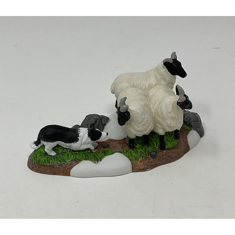 Dept 56 Dickens Village Series Champion Herding Dog Christmas 4025263
